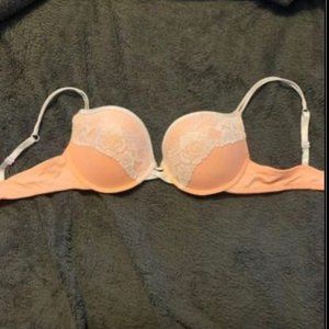 VS Orange lace bra